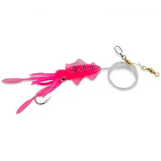 Aquantic Octo Leader Rig Pink