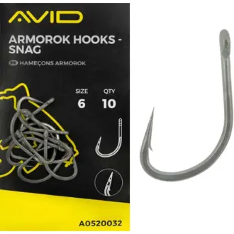 Avid Carp Armorok Hooks - Snag Size 6