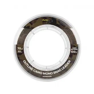Avid Carp Outline Camo Mono Snag Leader 0,70 mm 100 m