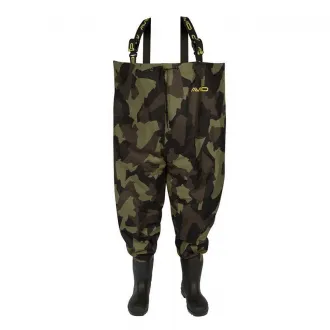 Avid Carp Distortion Camo Chest Waders - Größe: 42