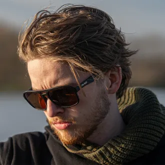 Avid Carp SeeThru AV Classic Polarised Sunglasses Brown Lens