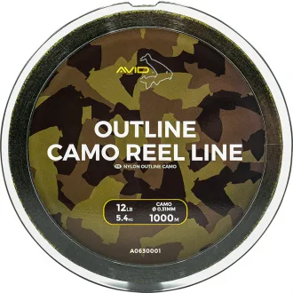 Avid Carp Outline Camo Reel Line 1000 m 12 lb 0,31 mm