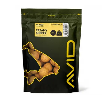 Avid Carp Creamy Scopex Boilies 1 kg 20 mm