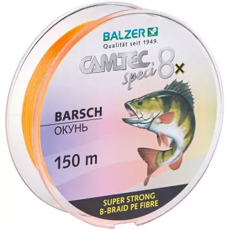 Balzer Camtec Speci 8x Barsch 0,10 mm 150 m 7,5 kg Orange