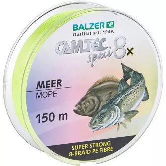 Balzer Camtec Speci 8x Meer 0,21 mm 150 m 14,0 kg Gelb