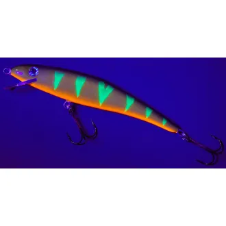 Balzer MK UV Booster Shallow Runner 9 cm Orange Fire Tiger