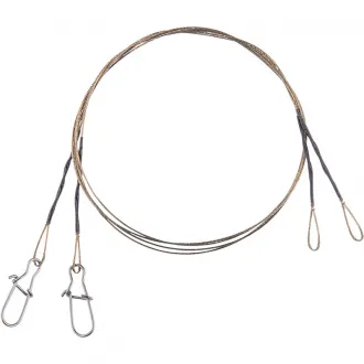 Balzer 7x7 Niroflex Wirbel/Schlaufe 40 cm 6 kg