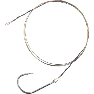 Balzer 7x7 Niroflex Einzelhaken/Schlaufe 50 cm 9 kg 1/0