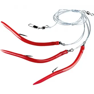 Balzer 71° North Gummi Makk System Weinrot 5/0