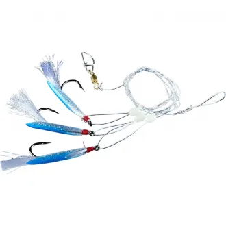 Balzer 71° North Cod-/Coalfish System Blau 3 Haken 4/0