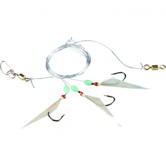 Balzer Cod-/Coalfish System Echte Fischhaut 3 Haken 3/0