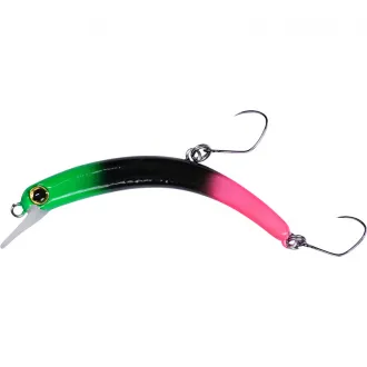 Balzer Trout Banana Wobbler Green-Black-Pink