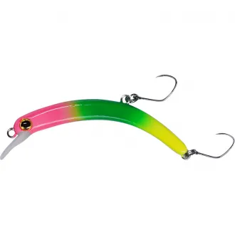 Balzer Trout Banana Wobbler Pink-Green-Yellow