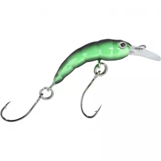 Balzer Trout Attack Forellenwobbler Hectic Maggot SI 3 cm Chartreuse