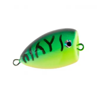 Balzer Trout Attack Popper Splash mit Rasseln 3 cm 3 g UV-Fireshark