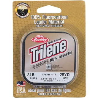 Berkley Trilene 100% Fluoro Carbon Leader 25 m 0,22 mm 2,2 kg