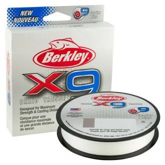 Berkley X9 Braid 0,08 mm 7,6 kg 150 m Crystal