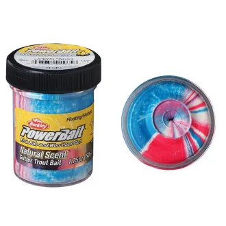Berkley Powerbait Trout Bait Floating Natural EU Glitter 50 g Garlic Captain America