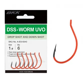 BKK DSS-Worm UVO Hook 1