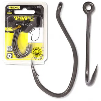 Black Cat Mega Haken DG Coating 12/0