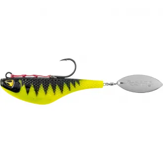 Black Cat Mad Flash Spin Tail 14 cm Shock Perch
