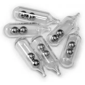 Black Cat Glass Rattle 6 mm