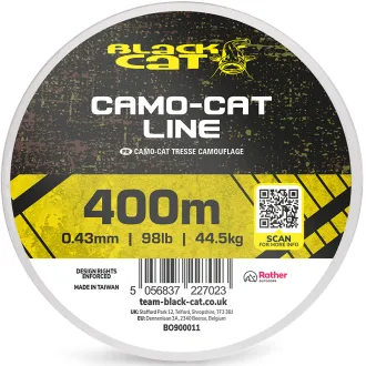 Black Cat Camo-Cat Line 400 m 0,43 mm 44,5 kg