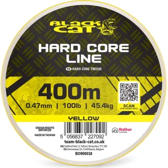 Black Cat Hard Core Line Yellow 400 m 45,4 kg 0,47 mm
