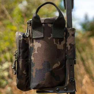 Carp Porter Small Front Barrow Bag Dark Kamo