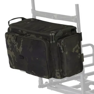 Carp Porter Large Front Barrow Bag Dark Kamo