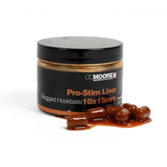 CCMoore Pro-Stim Liver Glugged Hookbaits 15x18 mm