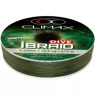 Climax iBraid Dive Olive Meterware 0,18 mm 9,5 kg