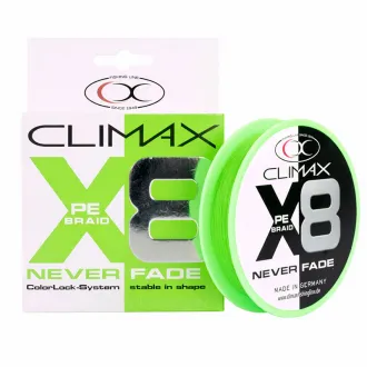 Climax X8 Neverfade Chartreuse 270 m 0,10 mm 4,9 kg