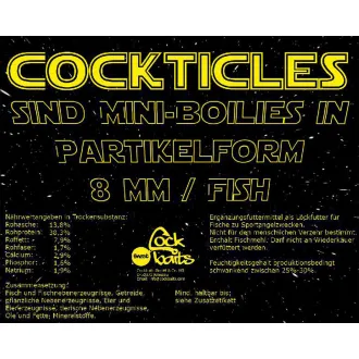 Cockbaits Cockticles 1,5 kg 8 mm Fish