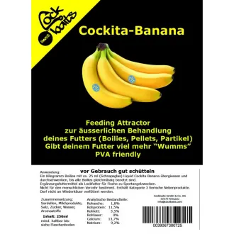 Cockbaits Cockita Banana Liquid 250 ml