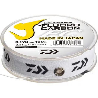 DAIWA J-Fluorocarbon Leader 100 m 0,20 mm 2,9 kg