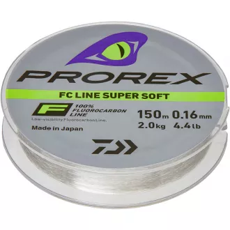 DAIWA Prorex FC Line Super Soft 150 m - 0,16 mm - 2,0 kg