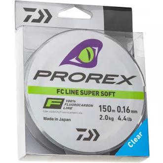 DAIWA Prorex FC Line Super Soft 150 m - 0,16 mm - 2,0 kg