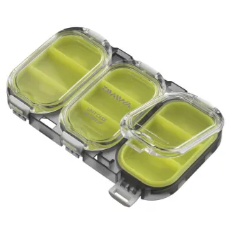 DAIWA Kleinteilebox Wasserdicht Mit Magnetfolie Flach 9 Fächer