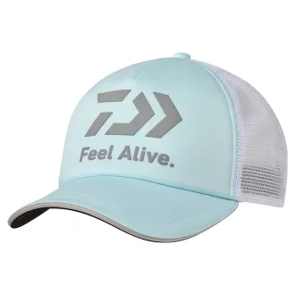 DAIWA Soft Mesh Cap DC-6225E Ice Blue Free