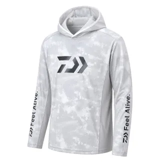 DAIWA Boat Shirt DE-3726E White Haze Camo