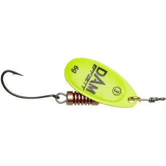 Effzett Spinner Singlehook 4 g Yellow