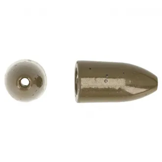 DEKA Tungsten Bullet Weight Worm Green Pumpkin 1/4 oz - 7,2 g