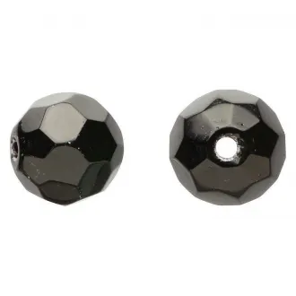 DEKA Glass Beads L Black