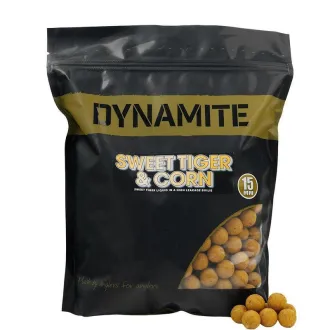 Dynamite Baits Sweet Tiger & Corn Boilies 1 kg 15 mm
