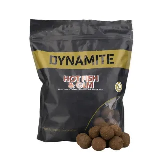 Dynamite Baits Hot Fish & GLM Boilie 1 kg - 26 mm
