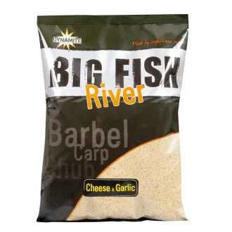 Dynamite Baits Big Fish River Groundbait Cheese & Garlic 1,8 kg
