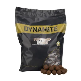 Dynamite Baits Peppered Squid Boilies 1,8 kg 20 mm