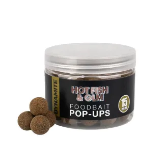 Dynamite Baits Foodbait Pop-Ups Hot Fish & GLM 15 mm
