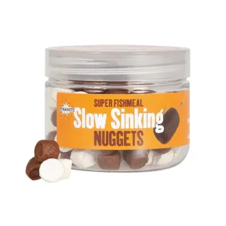 Dynamite Baits Super Fishmeal Slow Sinking Nuggets - White/Brown